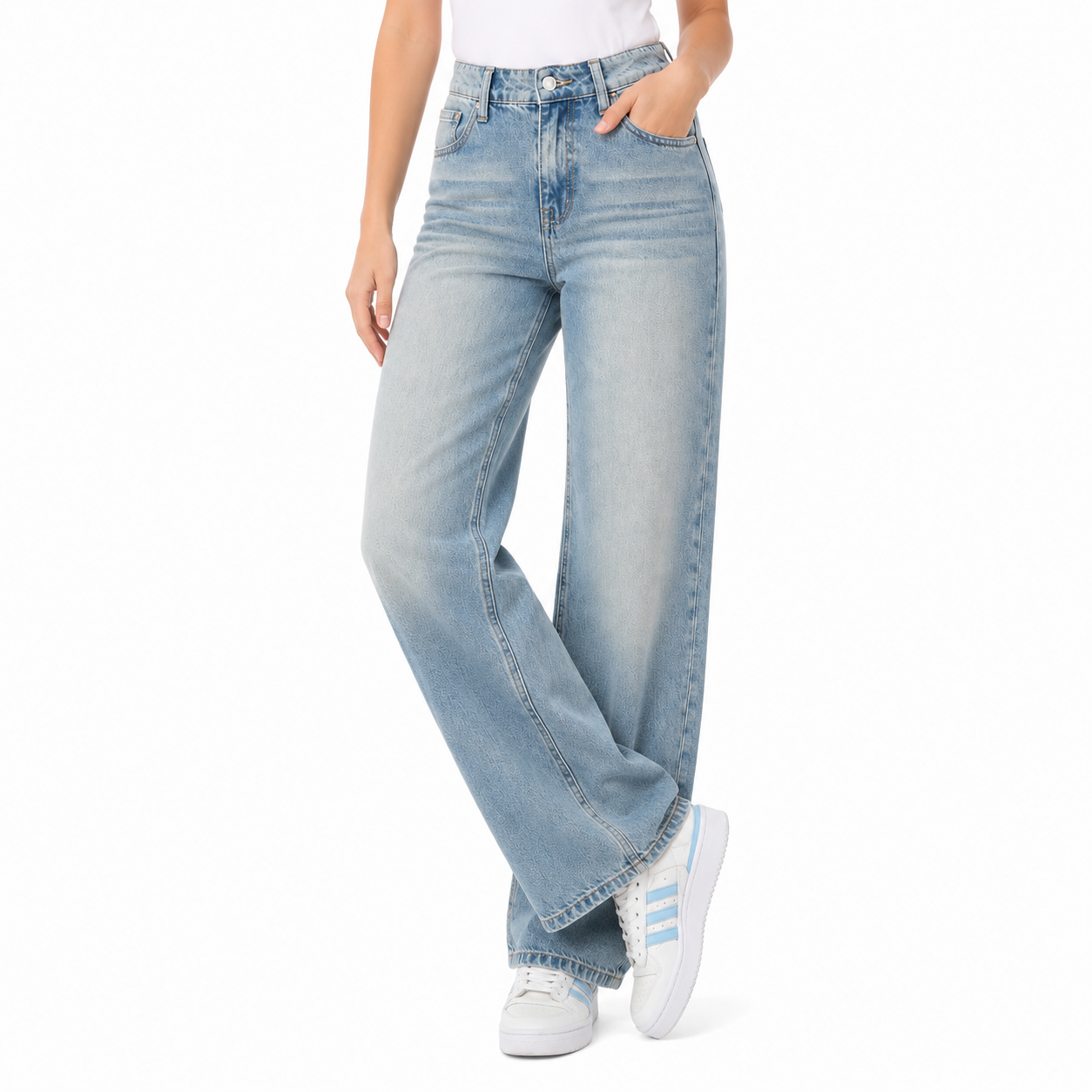 PANTALON JEANS PALAZO