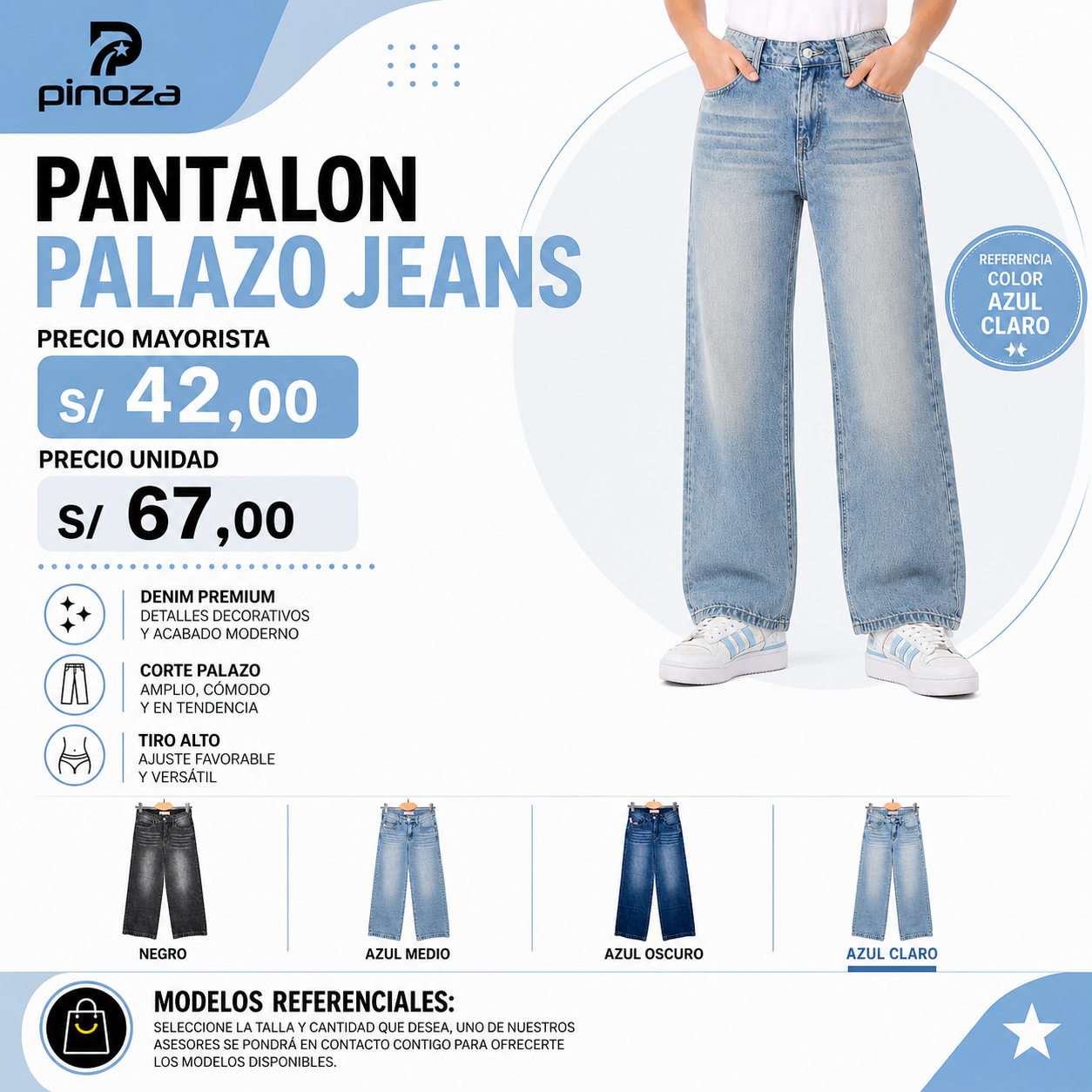 PANTALON JENAS PALAZO