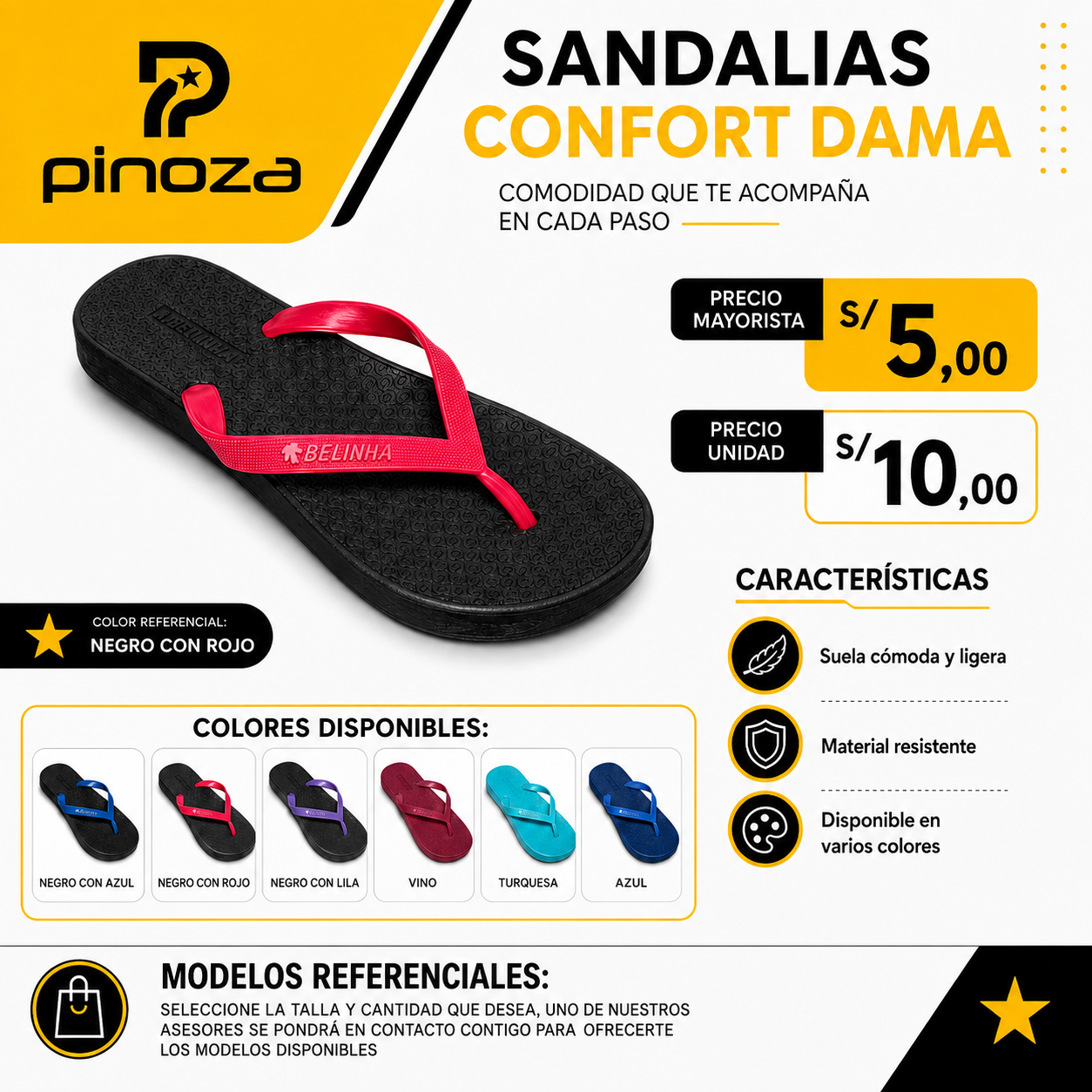 SANDALIA CONFORT DAMA