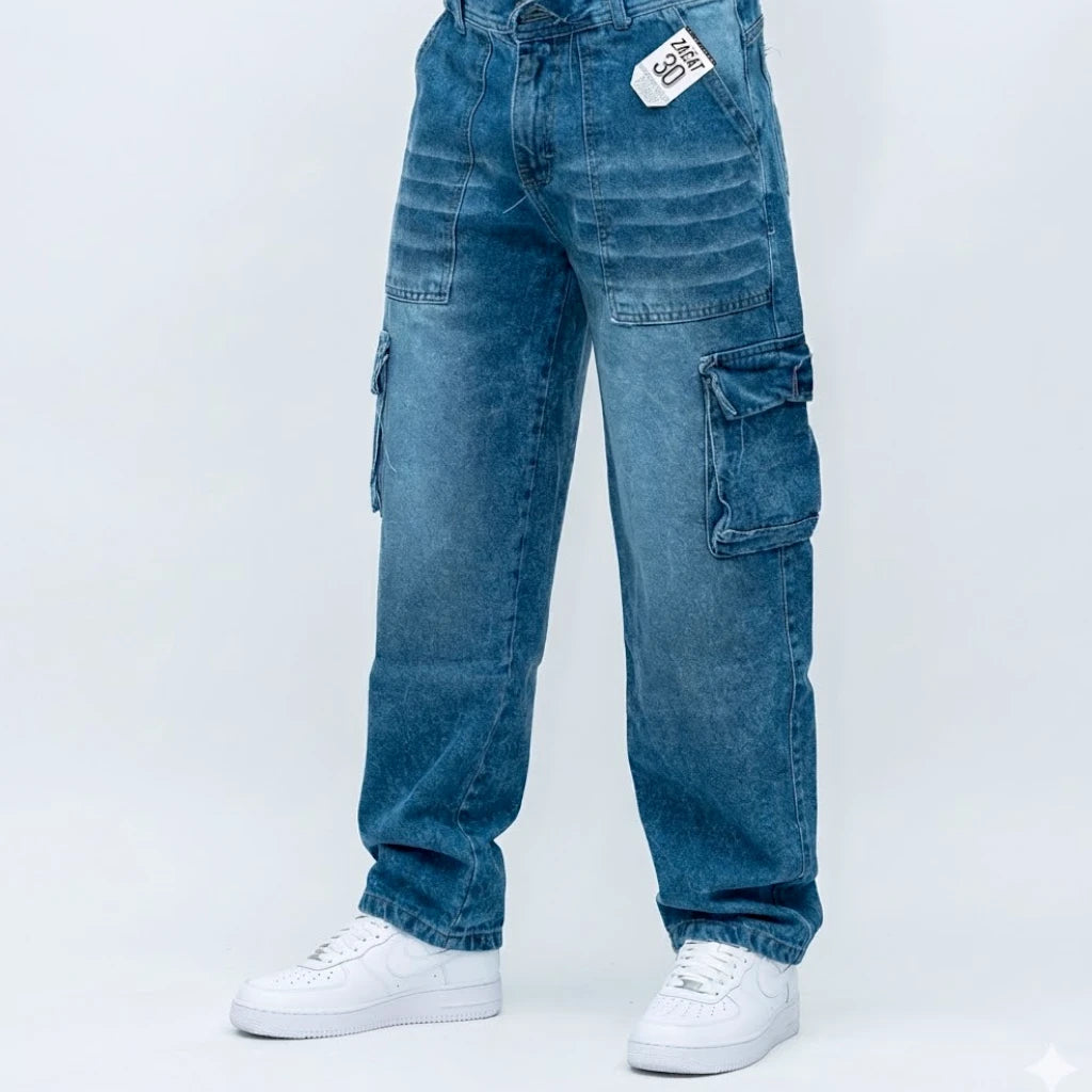 PANTS CARGO JEANS