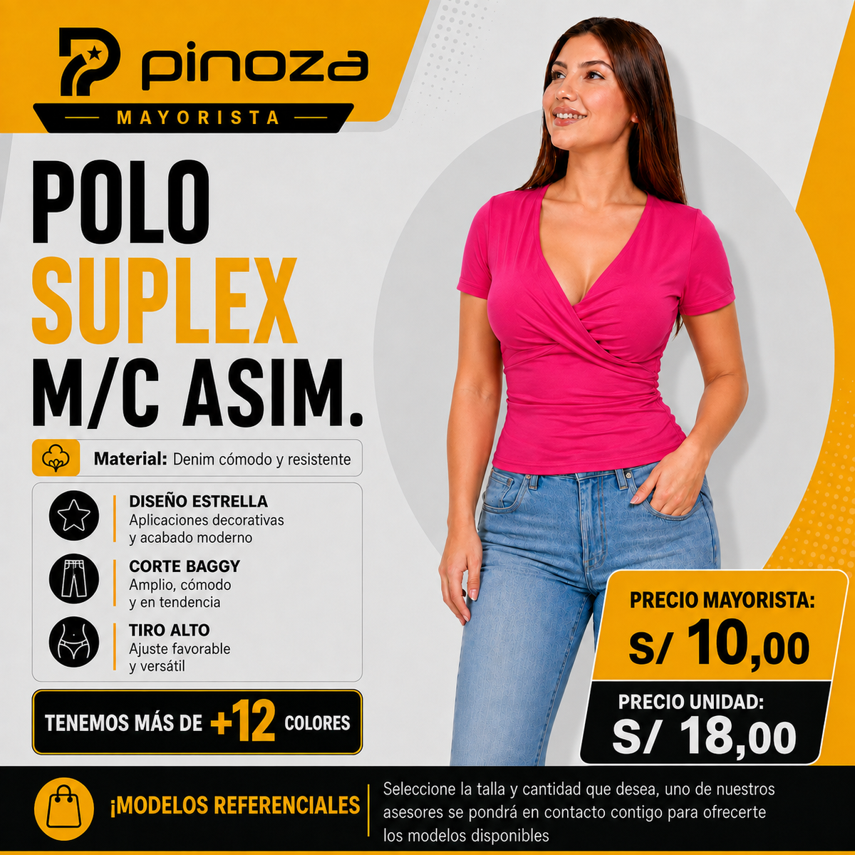 POLO SUPLEX M/C ASIM.