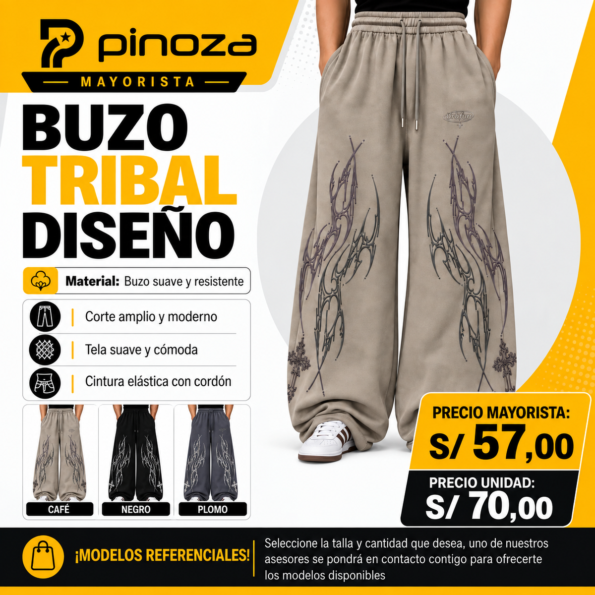 BUZO TRIVAL DISEÑO