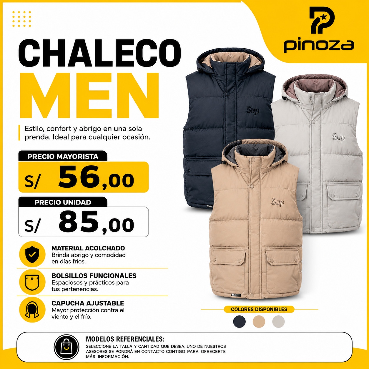 CHALECO IMPORT MEN