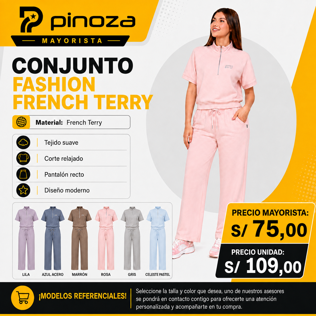 CONJUNTO FRENCH TERRY
