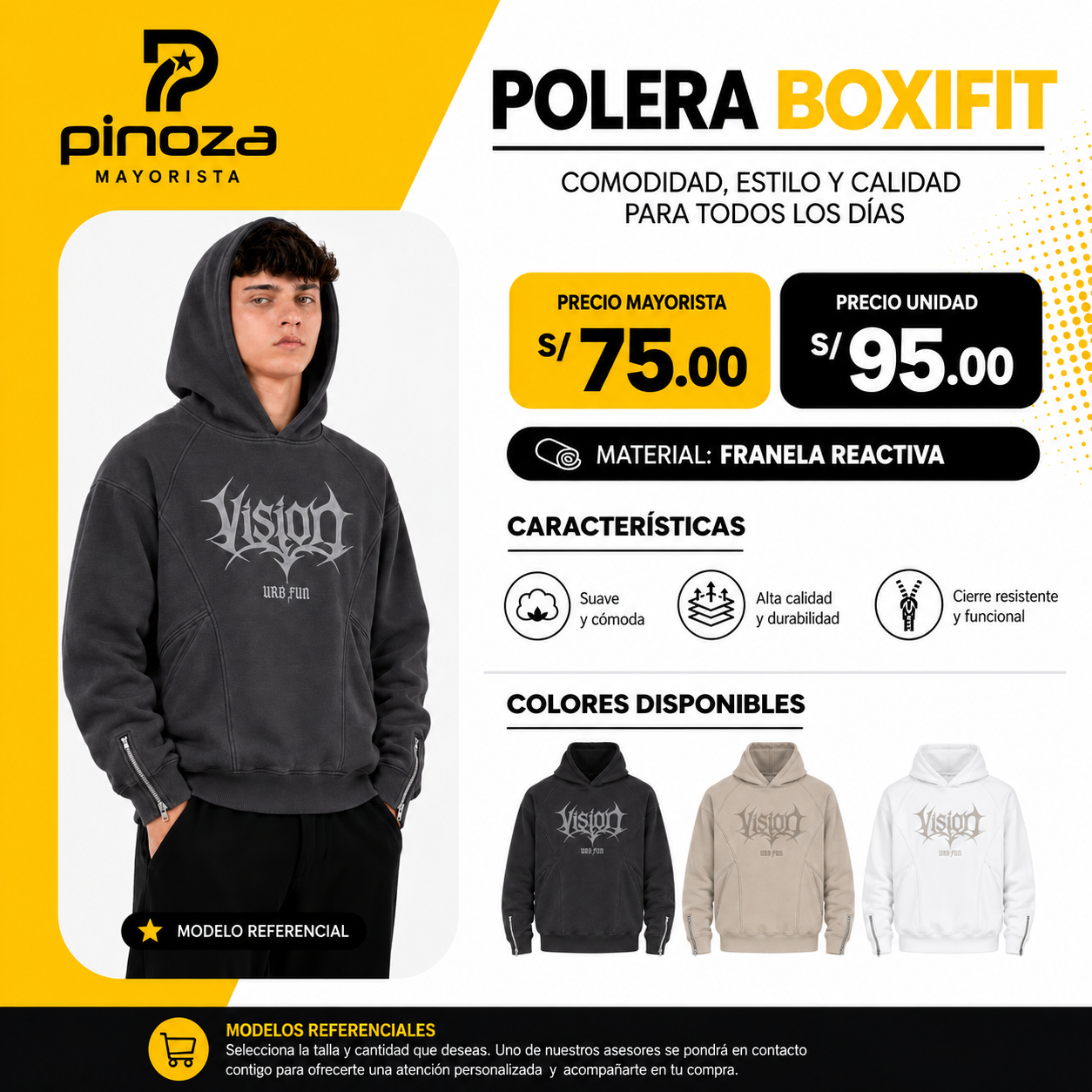 POLERAS BOXIFIT