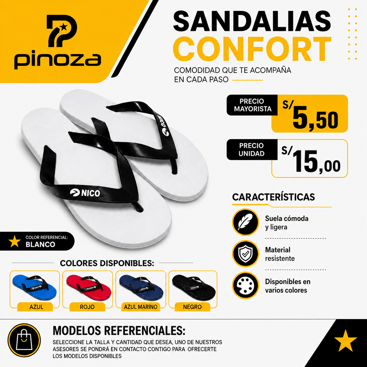 SANDALIA CONFORT NICO
