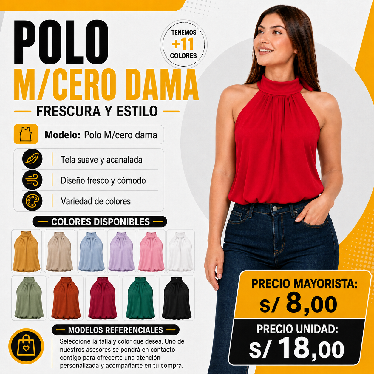 POLO M/C DAMA