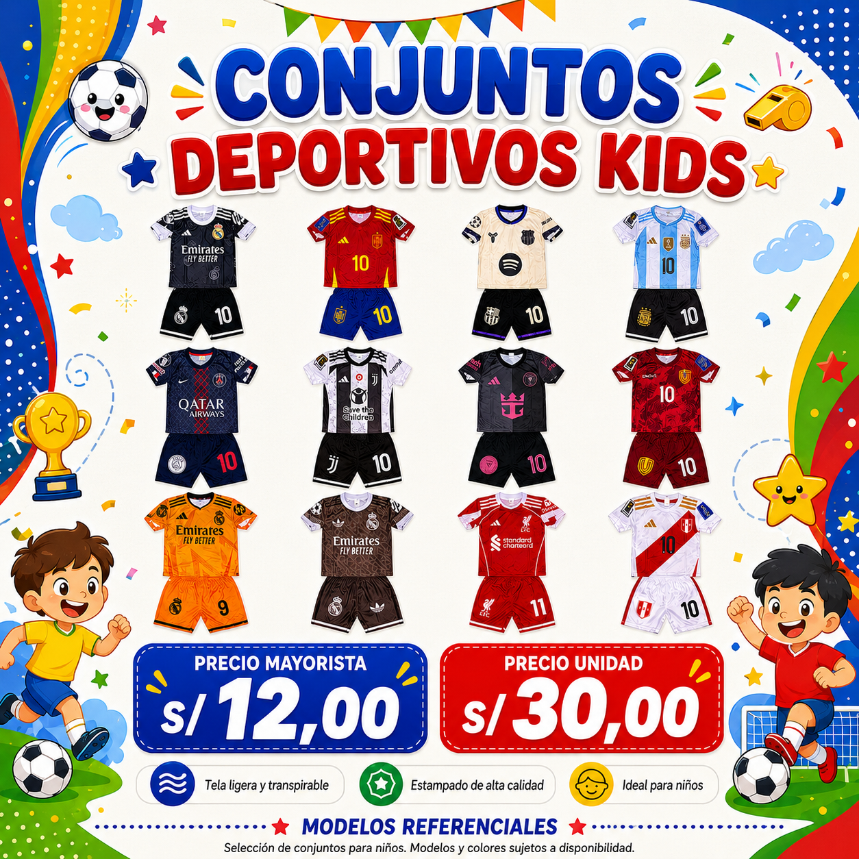 CONJUNTO DEPORTIVO KIDS