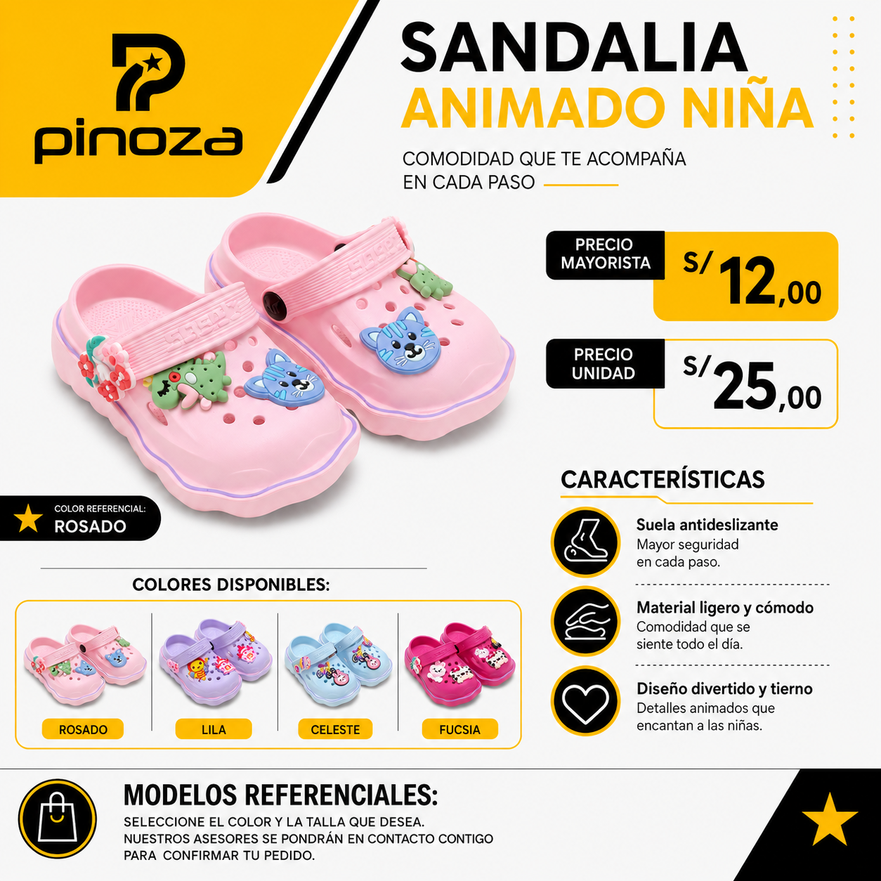 SANDALIA ANIMADO KIDS