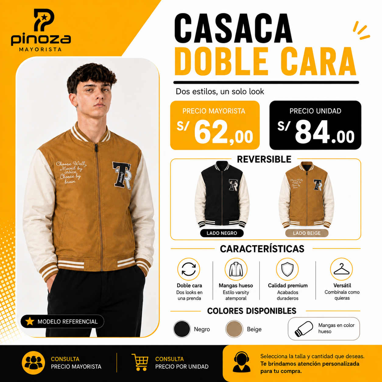 CASACA BOBLE FORRO