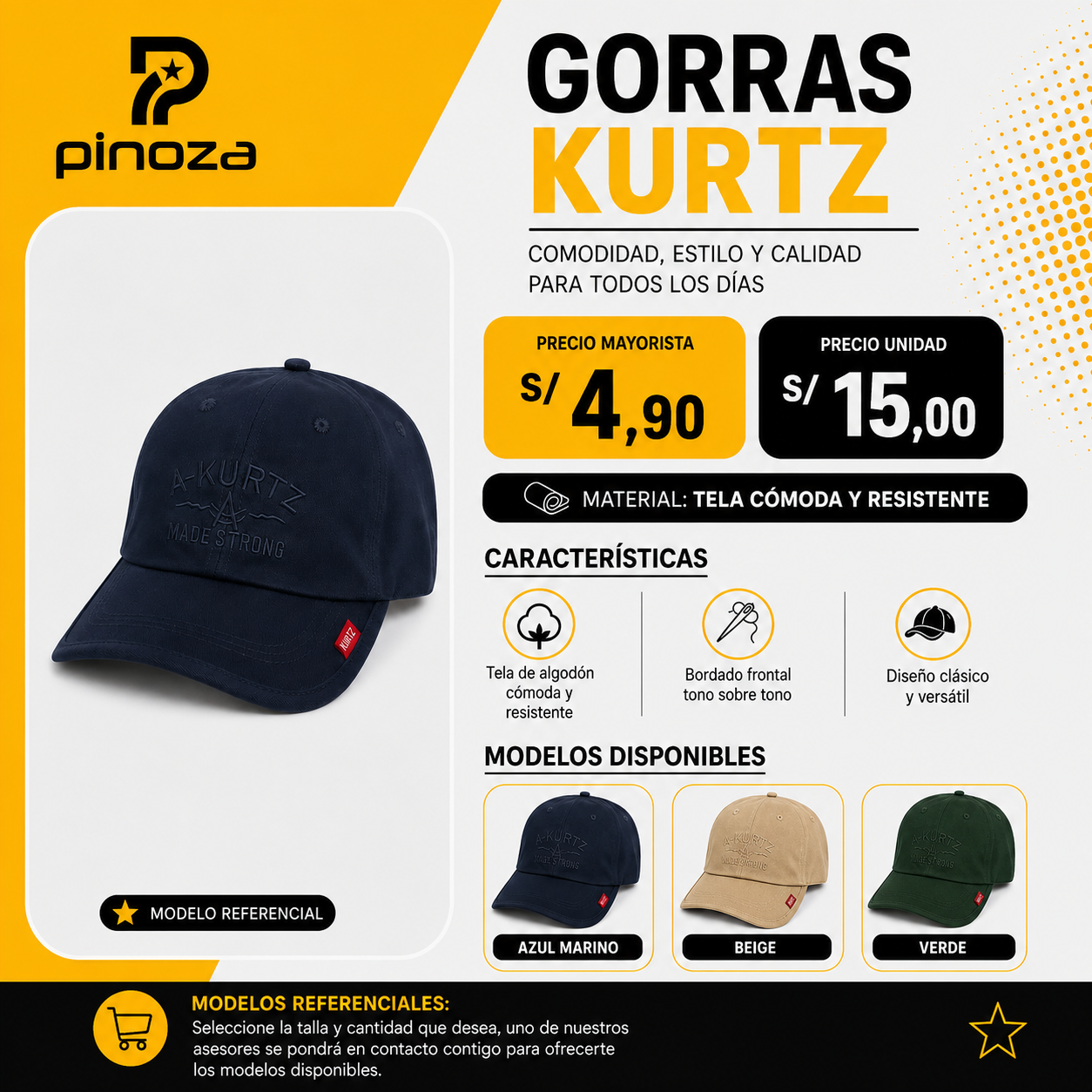 GORRAS KURTZ