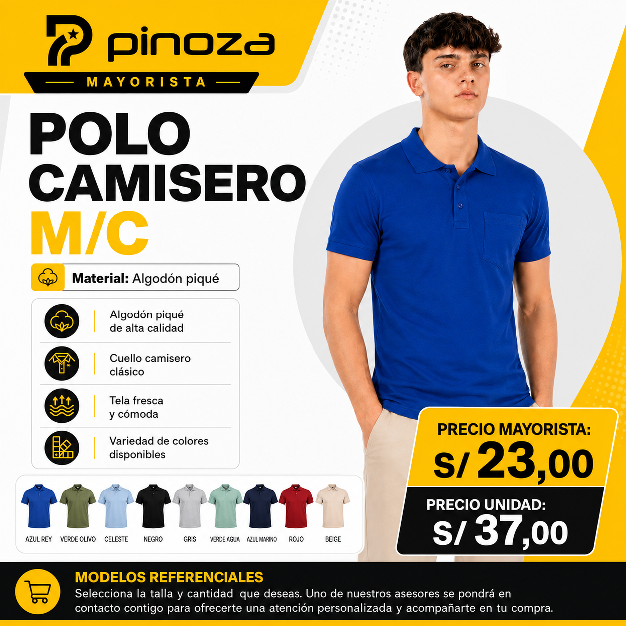 POLO CAMISERO M/C
