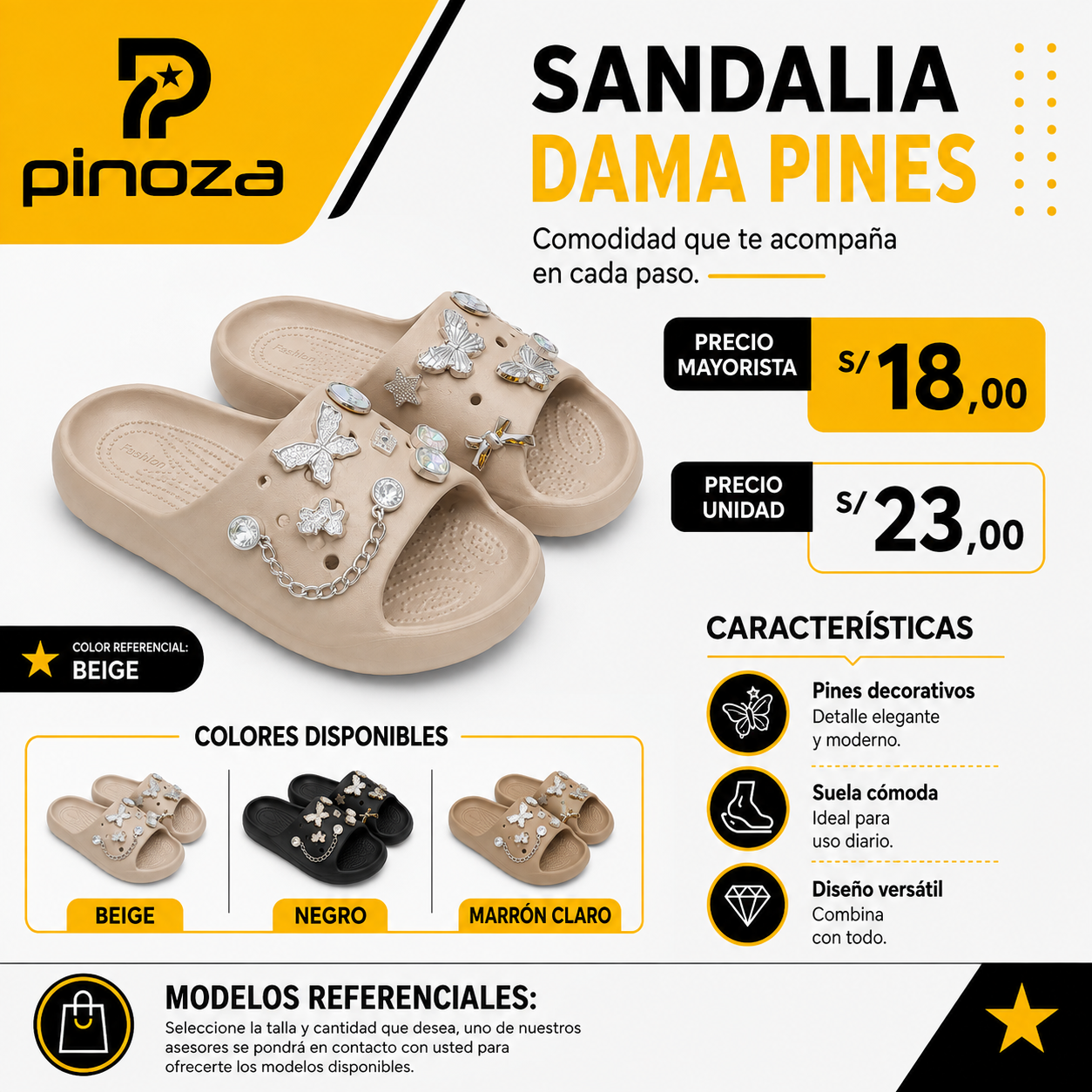 SANDALIA DAMA PINES