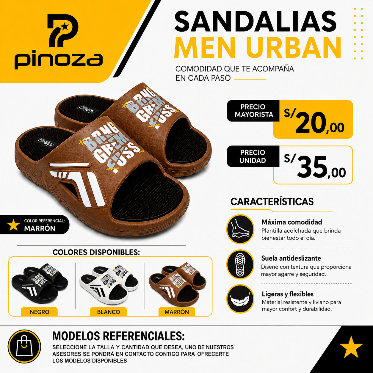 SANDALIA MEN URBAN