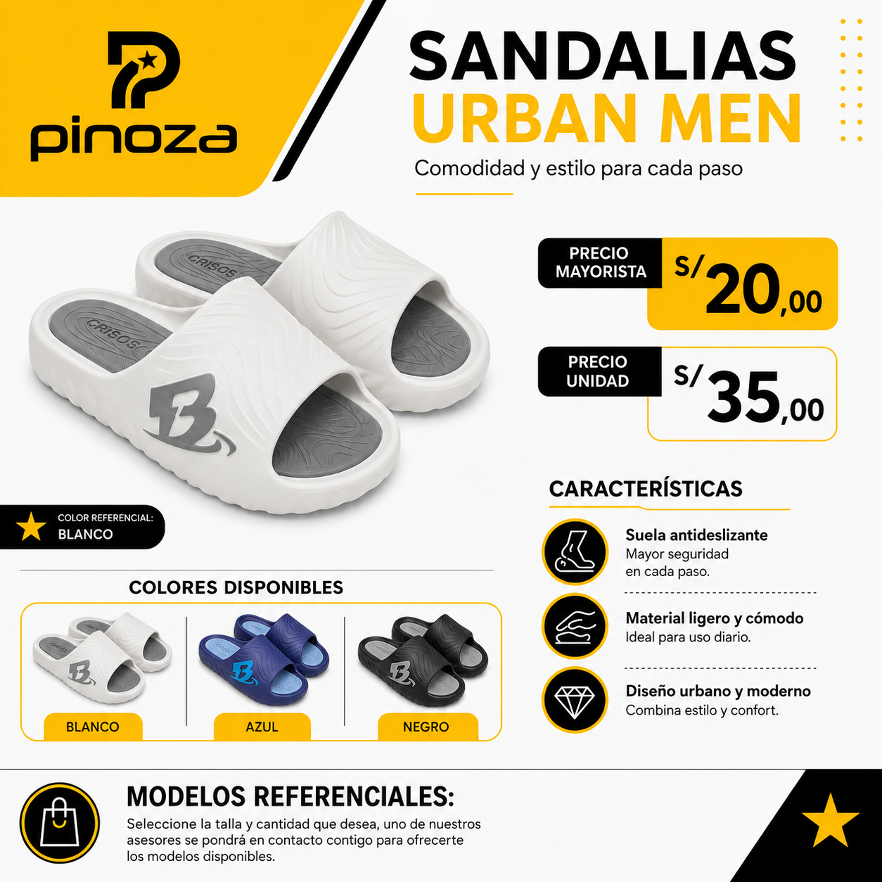 SANDALIA URBAN MEN