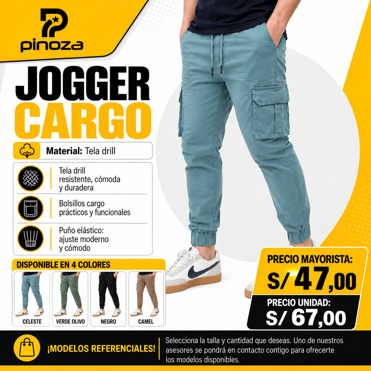 JOGGER CARGO E.