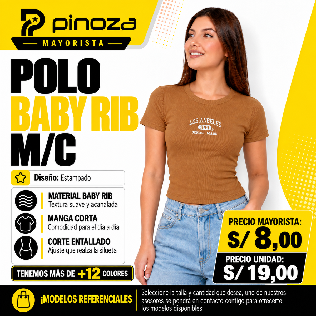 POLO BABY RIB M/C