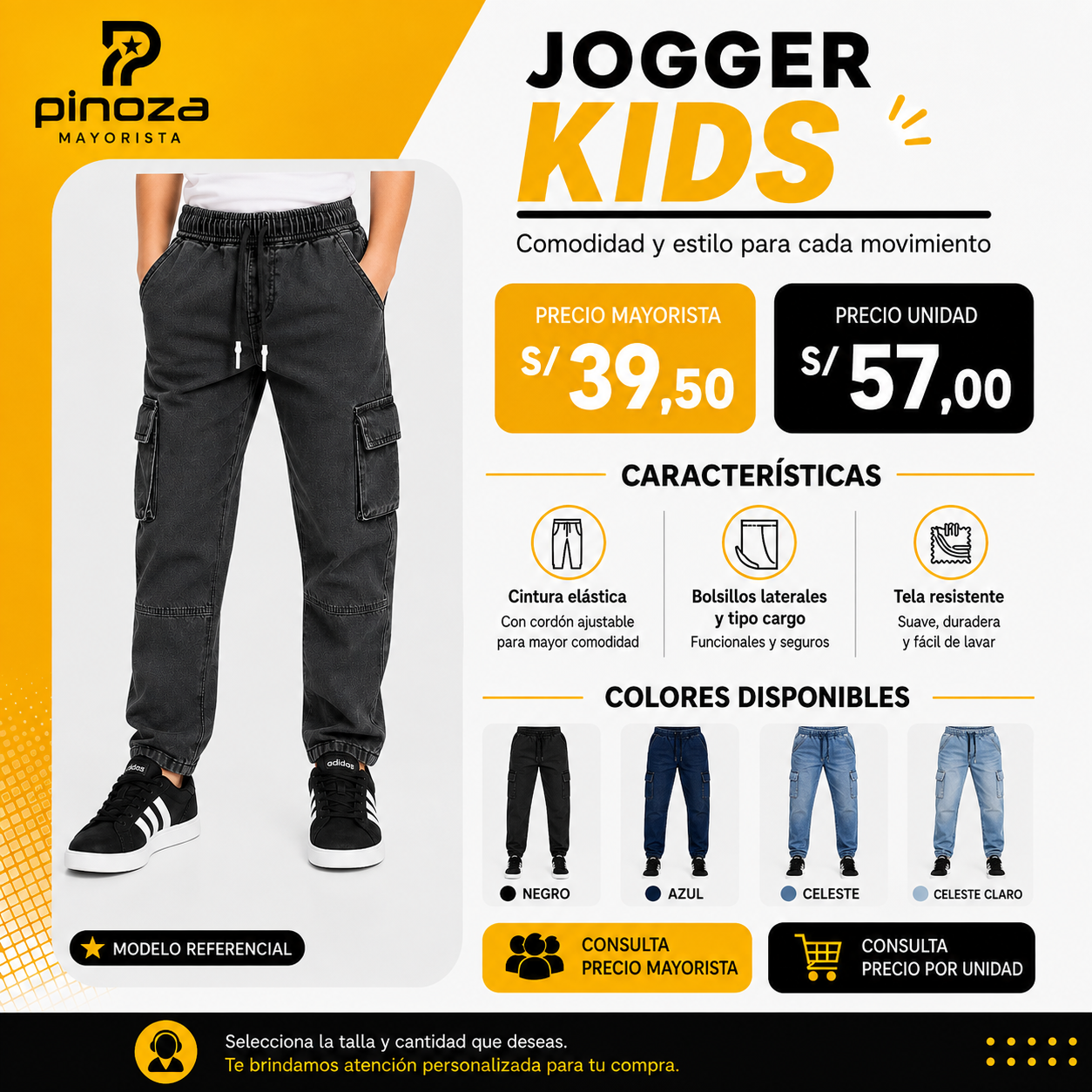 JOGGER CARGO KIDS
