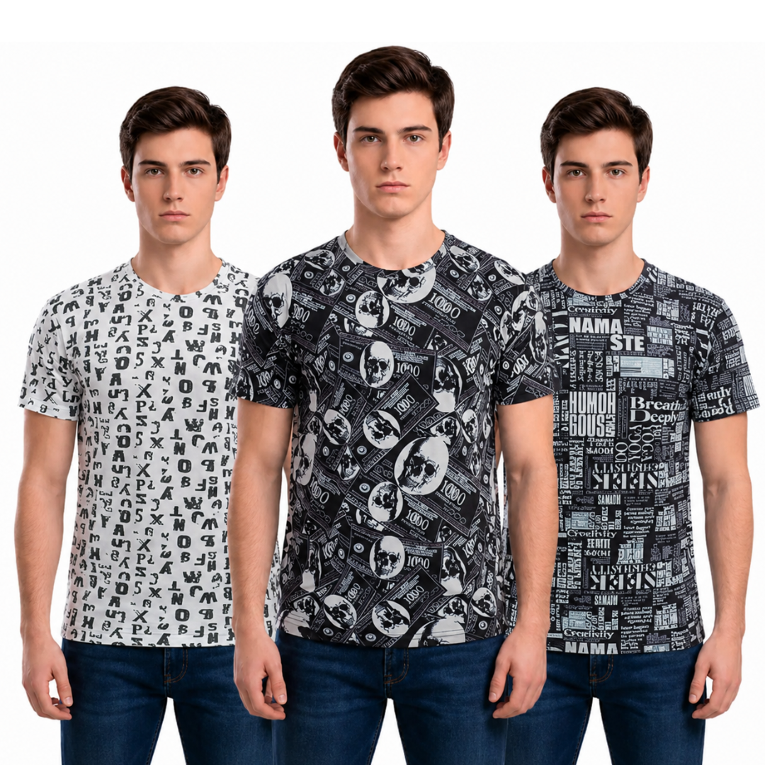 SET MISTERIOSO x 3 POLOS M/C PIEL DURAZNO