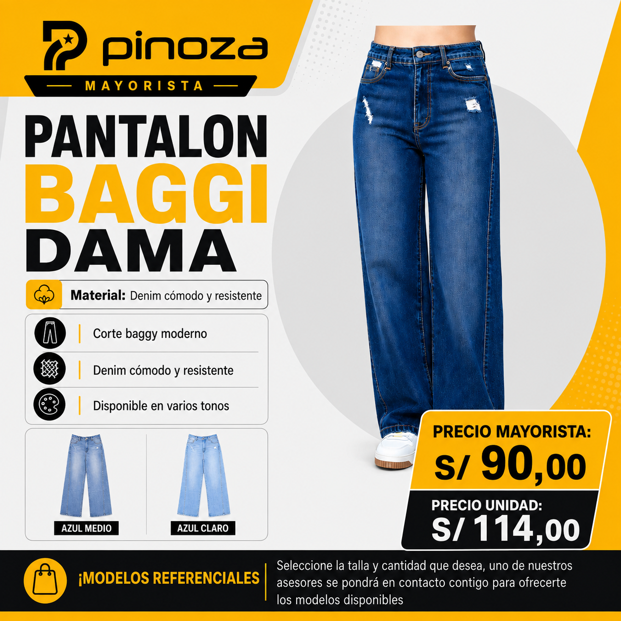 PANTALON BAGGY DAMA