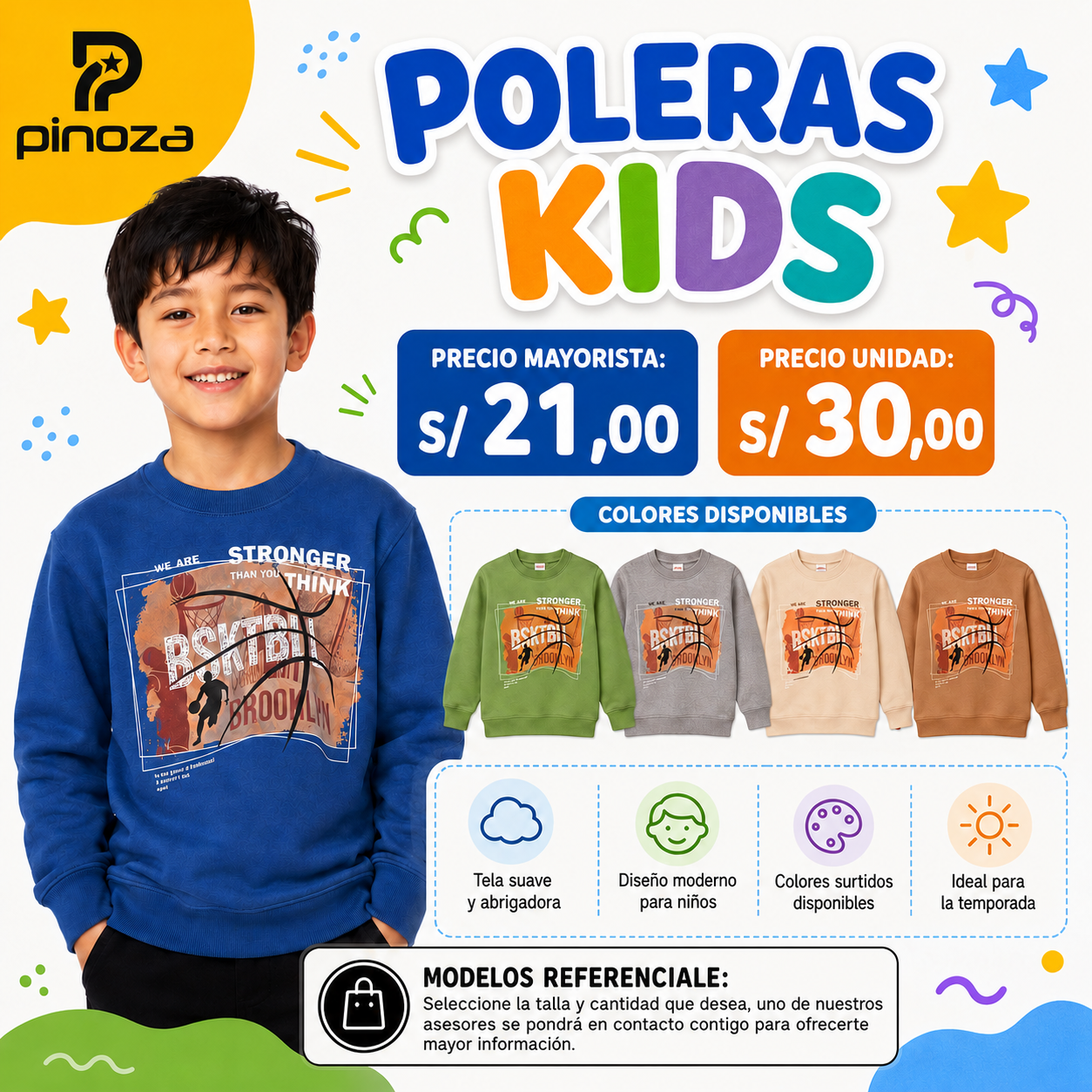POLERA ESTAMPADO KIDS