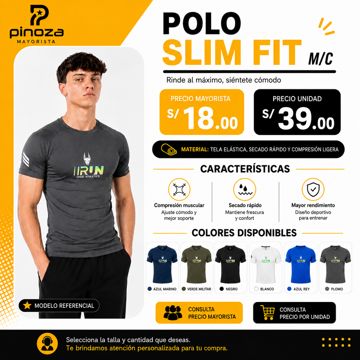 POLO SLIM FIT M/C