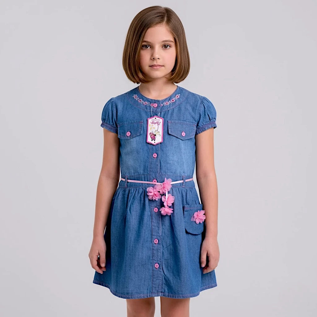 VESTIDO JEANS NIÑA ZUMY