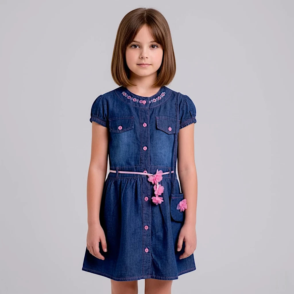 VESTIDO JEANS NIÑA ZUMY