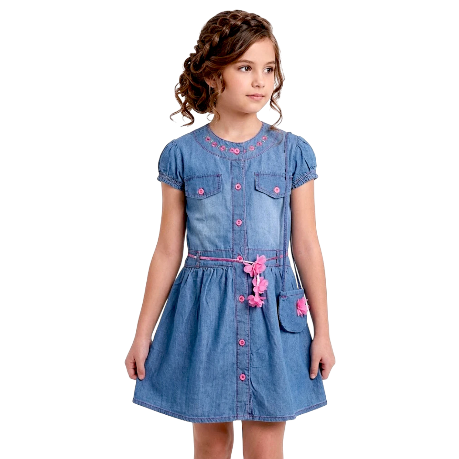 VESTIDO JEANS NIÑA ZUMY