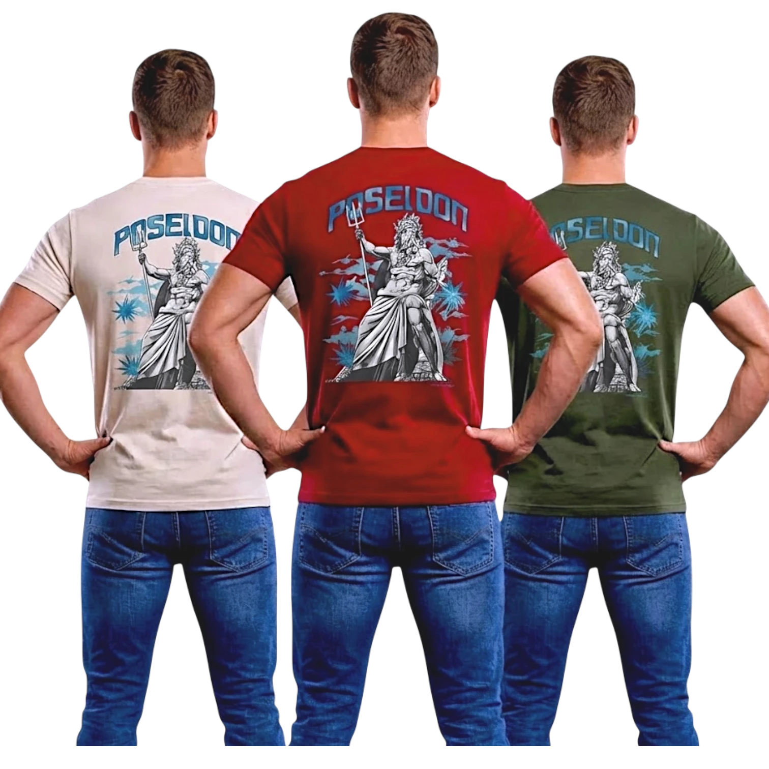 SET MISTERIOSO x 3 POLO ESTAMPADO