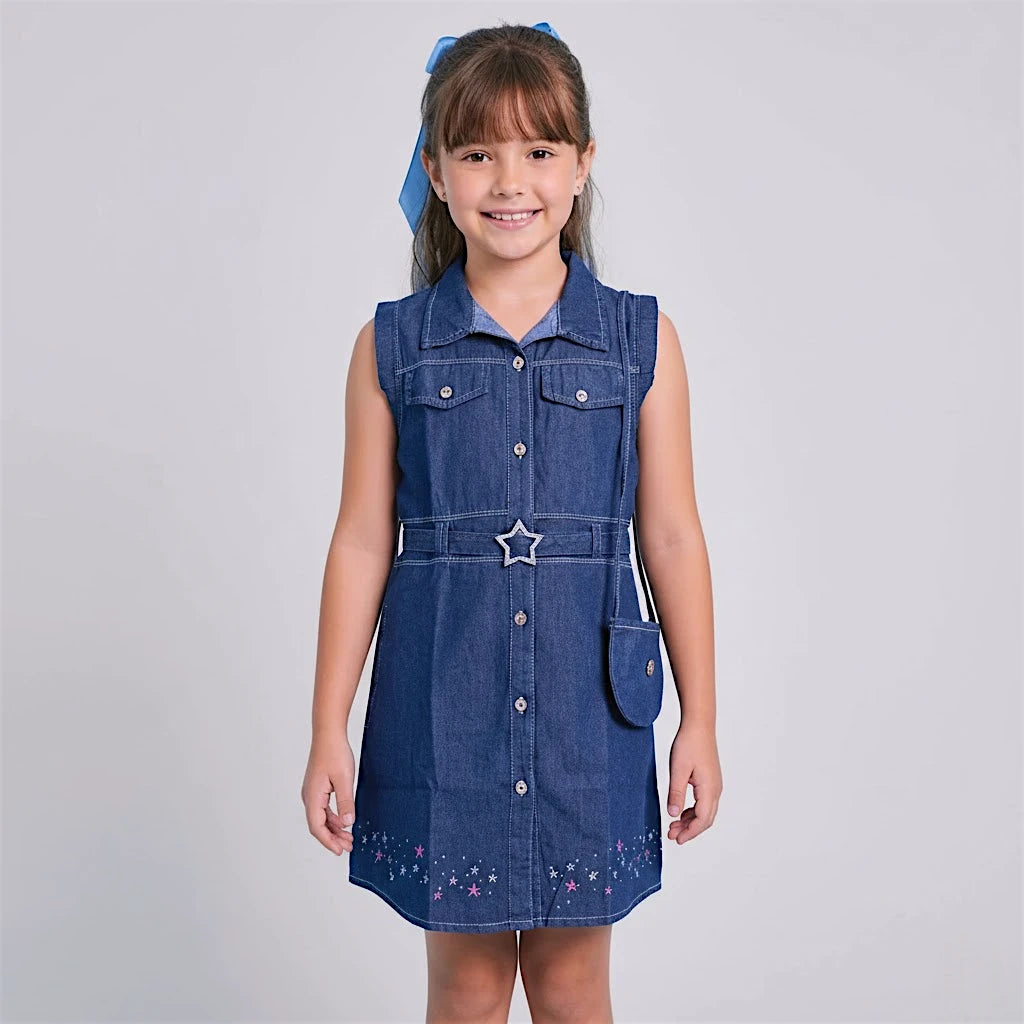 VESTIDO JEANS NIÑA ZUMY
