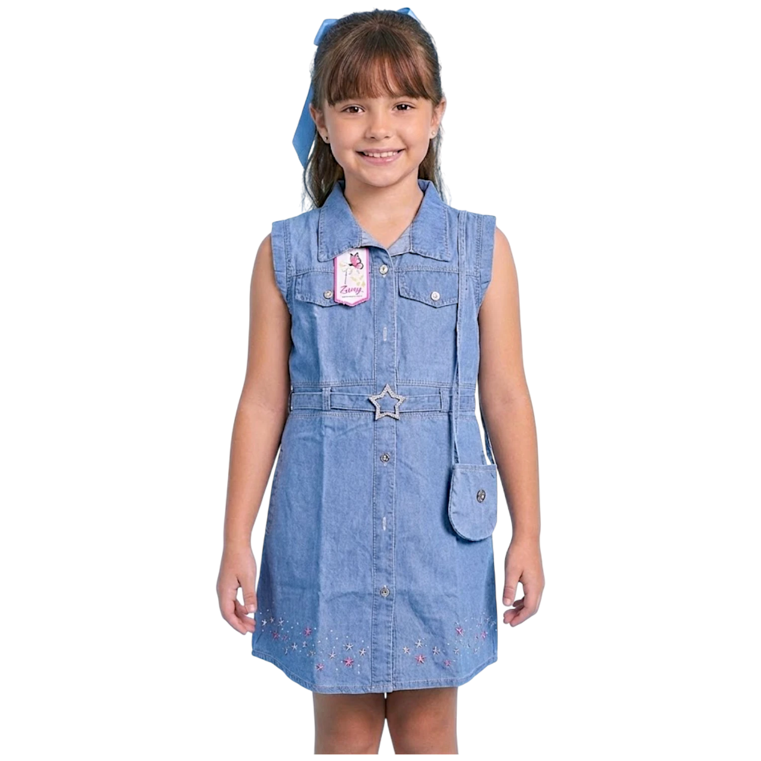 VESTIDO JEANS NIÑA ZUMY