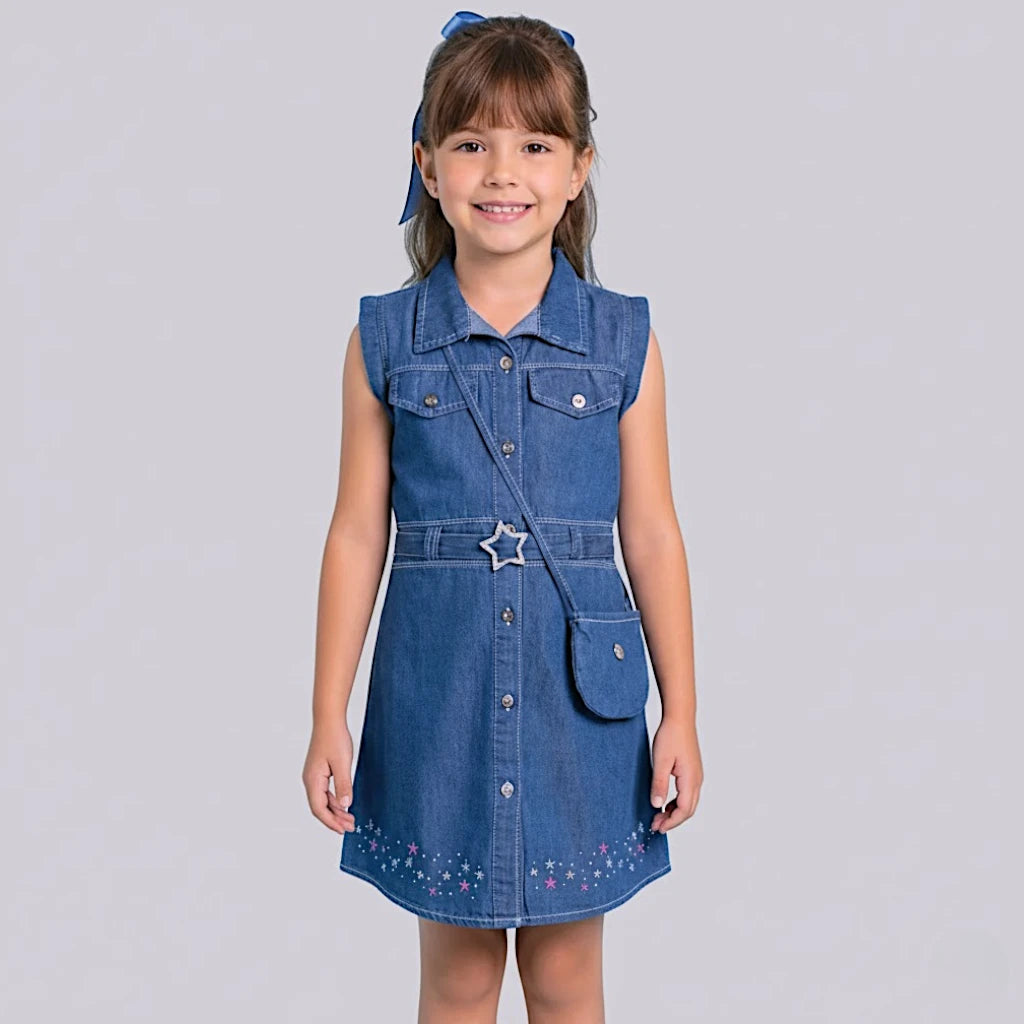 VESTIDO JEANS NIÑA ZUMY