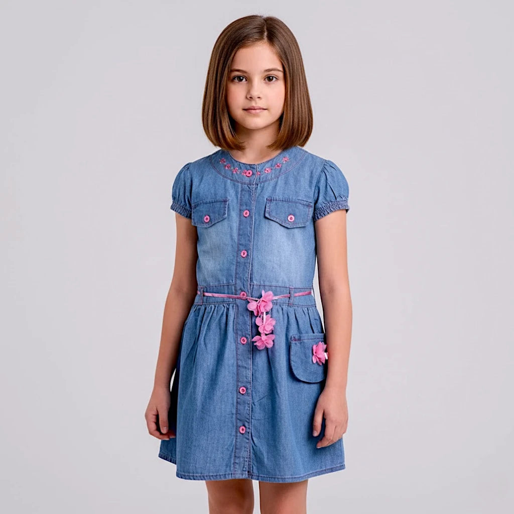 VESTIDO JEANS NIÑA ZUMY