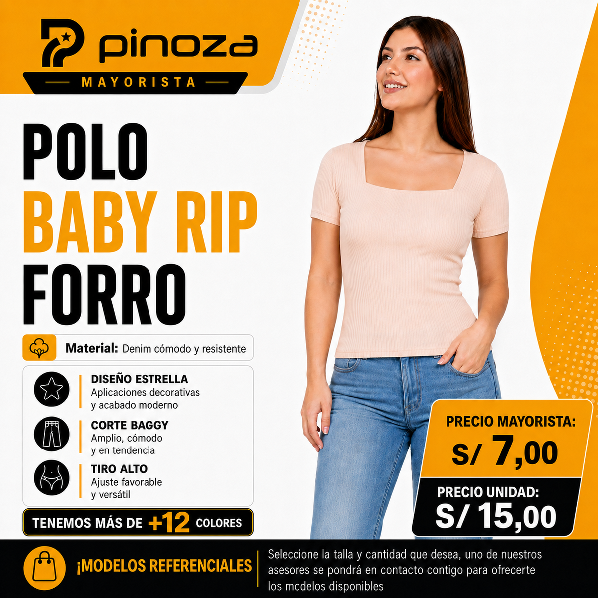 POLO BABY RIP FORRO